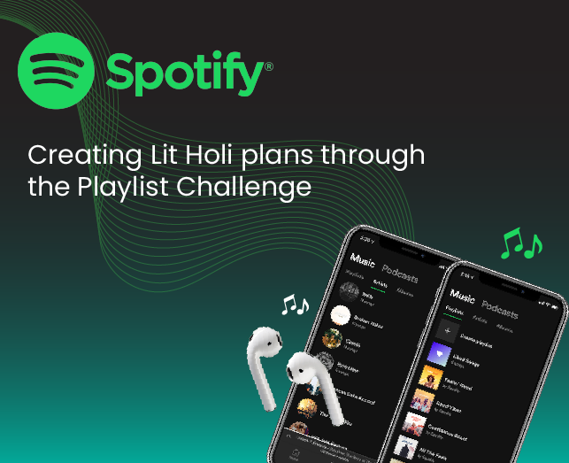 Creating Lit Holi plans through the Playlist Challenge